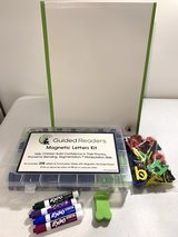 Magnetic Dry Erase Board 208 Letters & Punctuation Markers & Eraser Kit in Bolingbrook, Illinois
