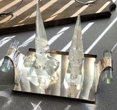 1930's Japanese PAGODA Lead Crystal Perfume Bottles - $129 in Saint Petersburg, Florida