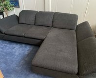 Sectional couch with adjustable headrest in Ramstein, Germany
