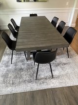 8 Chair Modern Dining Table Set in Camp Lejeune, North Carolina