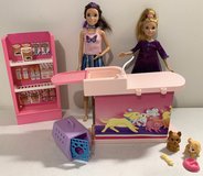 Barbie So Much to Do Pet Parlor Playset - 2 Dolls & 2 Pets included in Joliet, Illinois