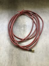 Hose w/ brass connections in Okinawa, Japan