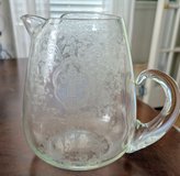 Glastonbury Lotus glass pitcher in Camp Lejeune, North Carolina