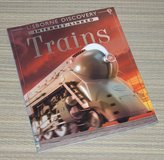 Vintage 2002 Trains An Usborne Discovery Book in Plainfield, Illinois