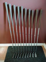 Vintage RH Unique USA Irons 2-SW ?? Steel Shaft Excellent Chamois Grips in Plainfield, Illinois