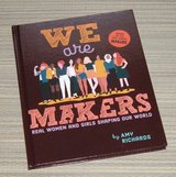 We Are Makers Shaping Our World Hard Cover Book in Morris, Illinois