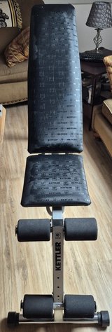 Kettler Workout Bench - Multi-adjustable in Ramstein, Germany