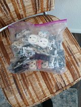 A bag of plugs and switches in Alamogordo, New Mexico