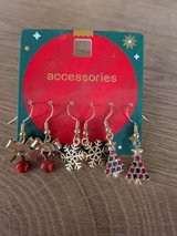 Christmas Earrings in Ramstein, Germany