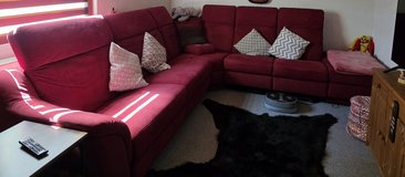 Very nice couch with reclyner in Ramstein, Germany