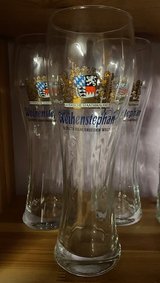 Weihenstephan Weizen .5-Liter Beer Glasses in Grafenwoehr, GE