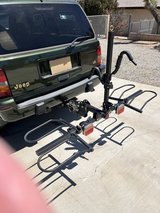 Dual e-bike car carry heavy duty rack in Yucca Valley, California