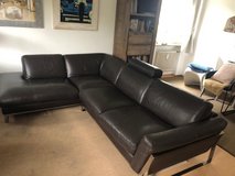 Roche Bobois Design Sofa with Chaise Lounge – Leather – Top-Notch! in Stuttgart, GE