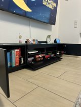 Modern Black TV Stand Set (3-Piece Modular Unit) $30 in Stuttgart, GE