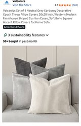 4 Decorative Pillow Covers *Brand New* in Fort Leonard Wood, Missouri