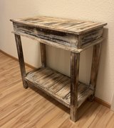 MOVING SALE – Rustic Solid Wood Console / Side Table in Stuttgart, GE