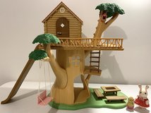 Calico Critters Adventure Tree Log Cabin House Playset in Naperville, Illinois