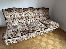 Antique Sleeper Sofa, Spring-Core, Storage Compartment in Wiesbaden, GE