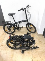 Windsor 20" Black Folding Bike with Shimano 6-Speed Gears in Wiesbaden, GE