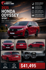 2025 Honda Odysse Sport-L only 28.764 Mls in Ramstein, Germany