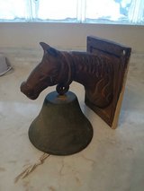 Vintage cast iron , farmhouse , horse head dinner bell in Alamogordo, New Mexico