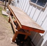 heavy wood work table in Alamogordo, New Mexico