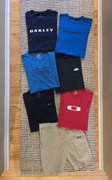 GUYS OAKLEY TSHIRTS AND SHORTS in Oswego, Illinois