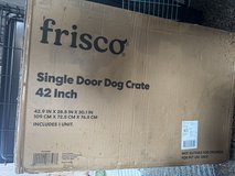 Dog Crate 42" dog crate new in box from Chewys in Travis AFB, California