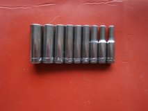 Craftsman 1/4" Drive Deep Well Socket Set 9 Pieces SAE 1/2" - 3/16" in Ramstein, Germany