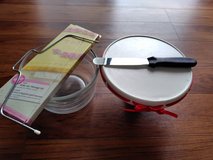 Baking cake set in Okinawa, Japan