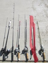 SPINNING Fishing Combos - GROUP A - Choice of 6 - $25 each combo in Plainfield, Illinois