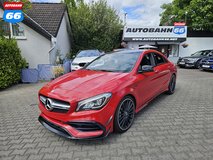 2018 Mercedes-AMG CLA 45 4MATIC — Jupiter Red | $29,995 | $471/mo in Wiesbaden, GE