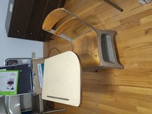 Vintage school desk and chair in Chicago, Illinois