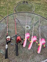 set of family fishing rods in Alamogordo, New Mexico