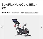 BowFlex VeloCore Bike 22” – Like New in Fort Bliss, Texas