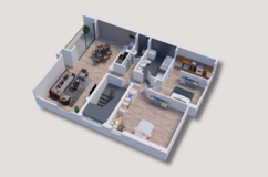Spacious 3-bedroom apartment in a prime location in Stuttgart, GE