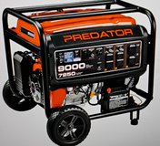 9000 Watt Gas-Powered Portable Generator in Camp Lejeune, North Carolina