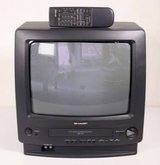 ISO  old school tube tv with vcr/vhs in Alamogordo, New Mexico