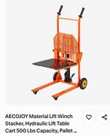 Hydraulic Lift Cart (500 lbs capacity) NEW in Camp Lejeune, North Carolina