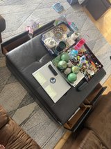 faux leather ottoman coffee table with storage in Wiesbaden, GE