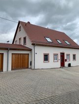 available July first freestanding family home with garage and fenced backyard in Ramstein, Germany