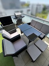 complete outdoor lounge and grill set all together for just €150 in Stuttgart, GE