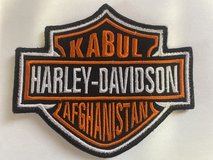 Harley Davidson patch in Okinawa, Japan