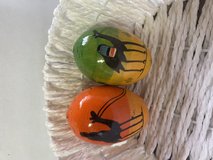 Wooden Eggs from Middle East in Okinawa, Japan