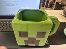 Minecraft Creeper Green ceramic coffee mug in Fort Polk, Louisiana