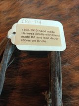 1890-1910 handmade harness bridle & bit in Alamogordo, New Mexico