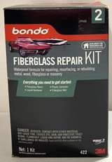 New! Bondo Fiberglass Repair Kit - Fix Metal Wood Masonry - Fiberglass in Joliet, Illinois