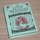 The Little Mermaid and Other Fairy Tales Hard Cover Book w Bookmark Ribbon Silver Edged Pages in Joliet, Illinois