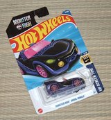 NEW Hot Wheels 1:64 Scale Monster High Ghoul Mobile 3/250 1/10 Mattel in Oswego, Illinois