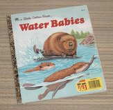 Vintage 1990 Little Golden Book Water Babies Hard Cover in Oswego, Illinois